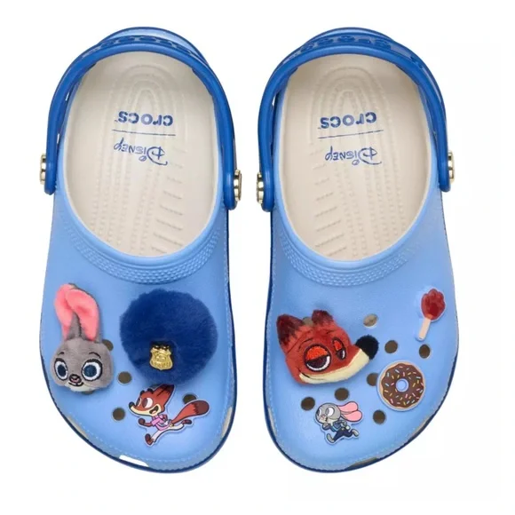 NWT Disney Pixar Zootopia 2 Big‎ Kid Crocs - Picture 2 of 10
